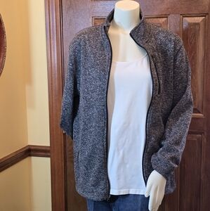 Sonoma Gray Zip-Up Jacket